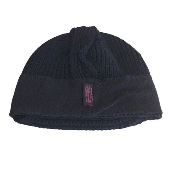 VTG Y2K PLAYBOY Bunny Black Knit Pink Embroidered Beanie Hat RARE - Picture 11 of 12